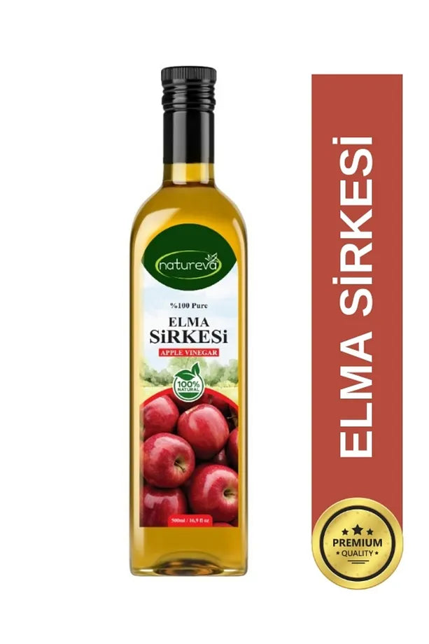 Elma Sirkesi 500 ML | Doğal Fermente - Apple Cider Vinegar