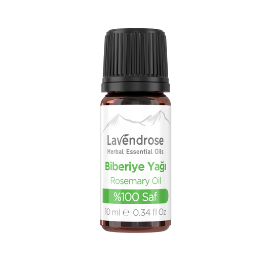 Biberiye Uçucu Yağı 10 ML | %100 Saf – Saç Güçlendirici - Rosemary Oil - Rosmarinus Officinalis