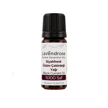 Siyah Frenk Üzümü Çekirdeği Yağı 10 ML %100 Doğal Omega 6 Yağı Soğuk Sıkım | Black Currant Oil - Ribes Nigrum - Cold Press