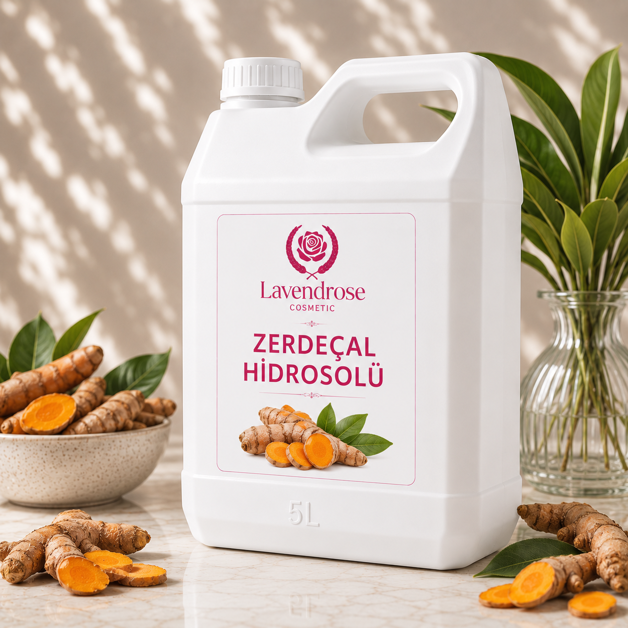 Zerdeçal Hidrosolü (Yağ Altı )- Turmeric Hydrosol – Curcuma Longa