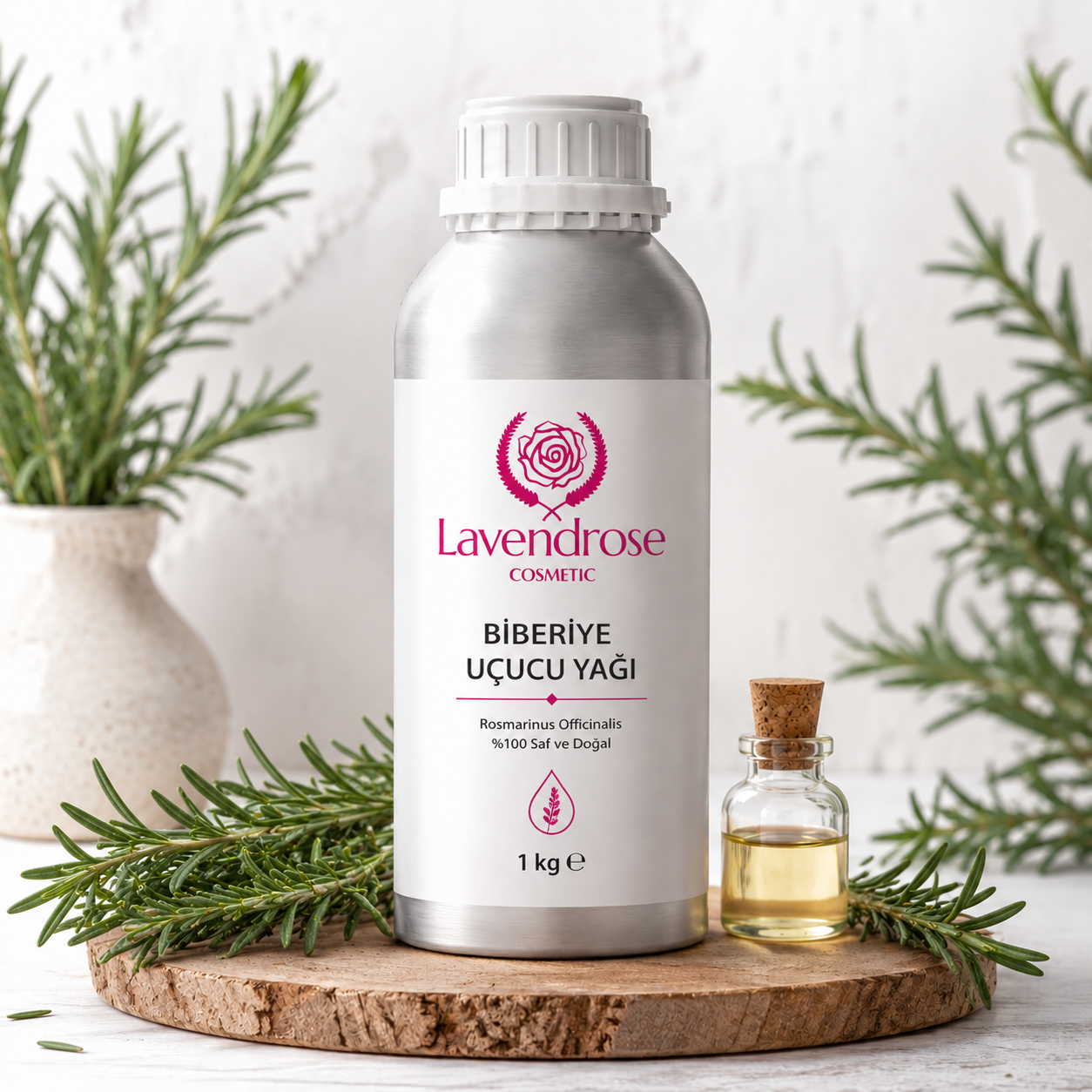Biberiye Yağı | Rosemary Oil – Rosmarinus Officinalis - Distile Uçucu Toptan Yağ