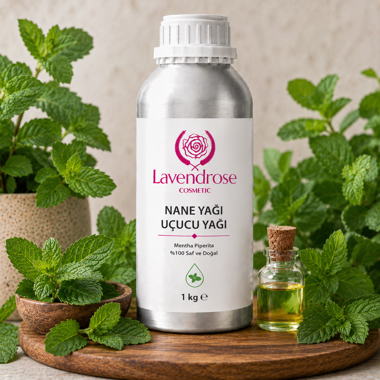 Nane Yağı | Mint Oil – Mentha Spicata - Doğal Saf Uçucu Yağ - Pure Natural Essential Oil - Distile Uçucu Toptan Yağ