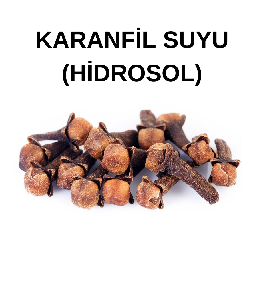 Karanfil Hidrosolü Clove Hydrosol (Eugenia Caryophyllata Flower Water)