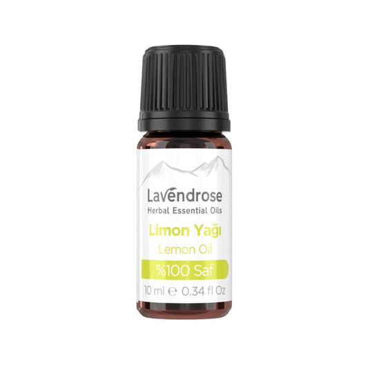 Limon Yağı 10 ML |  %100 Saf - Lemon Oil – Citrus Limon Peel