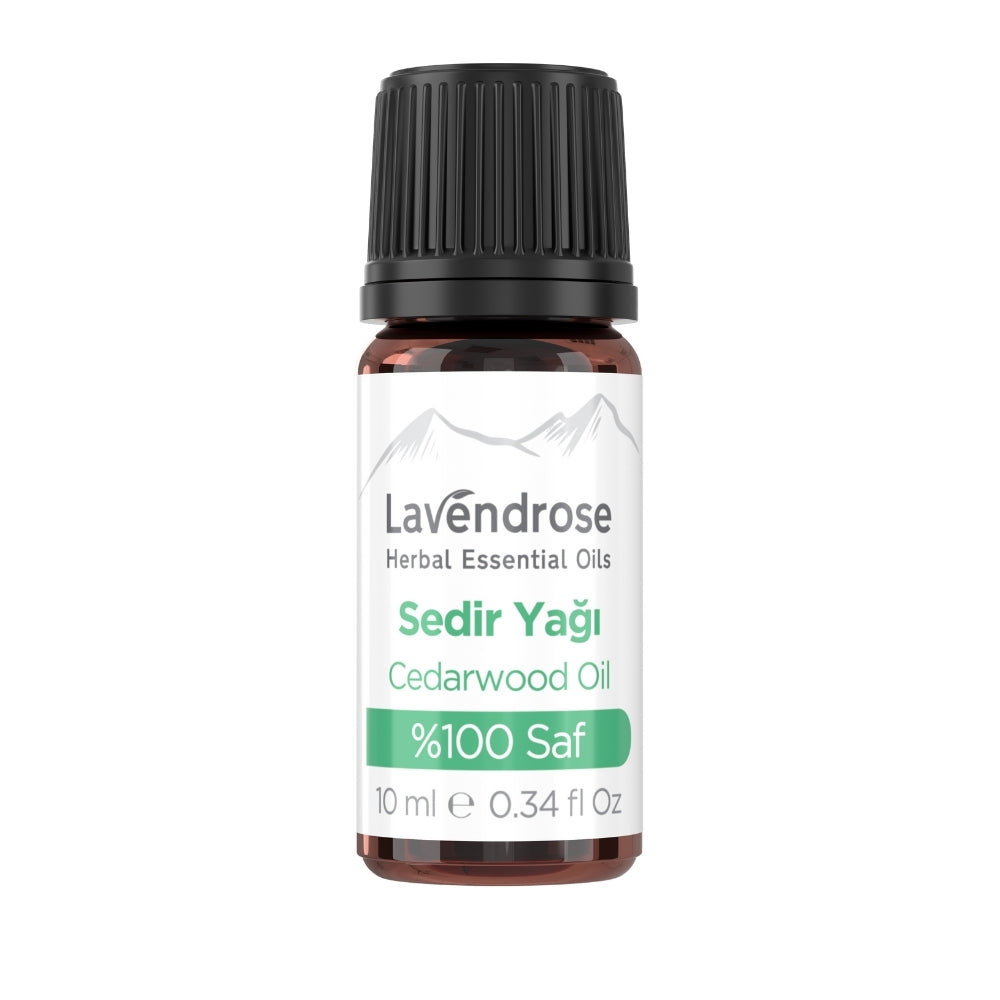Sedir Ağacı Yağı 10 ML | %100 Saf – Cedarwood Oil - Cedrus Atlantica