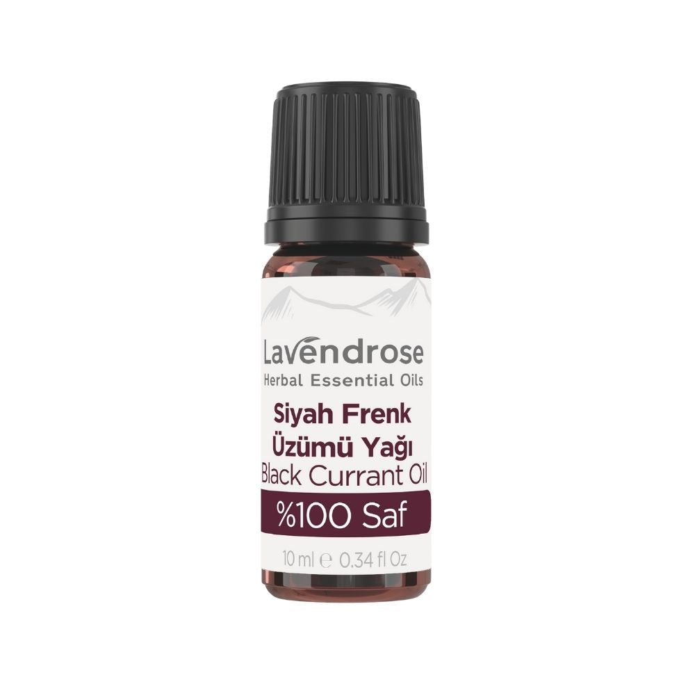 Siyah Frenk Üzümü Çekirdeği Yağı 10 ML %100 Doğal Omega 6 Yağı Soğuk Sıkım | Black Currant Oil - Ribes Nigrum - Cold Press