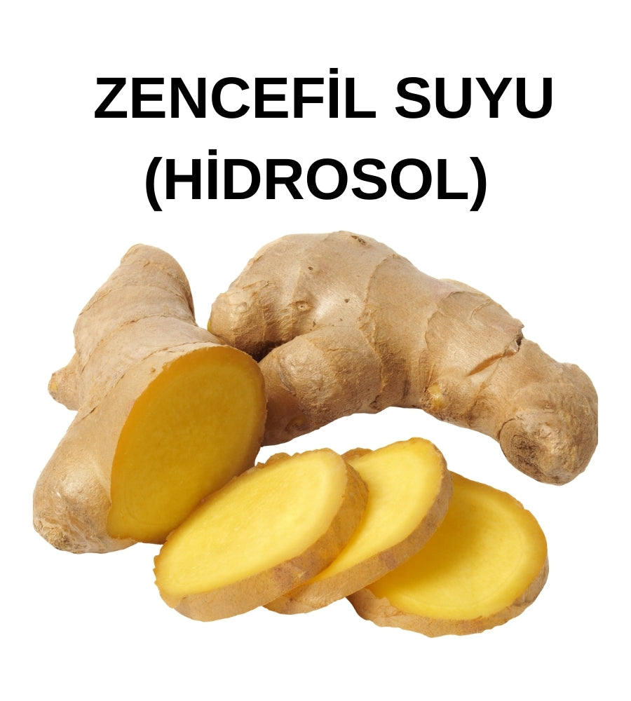 Zencefil Hidrosolü(Yağ Altı) – Ginger Hydrosol – Zingiber Officinalis