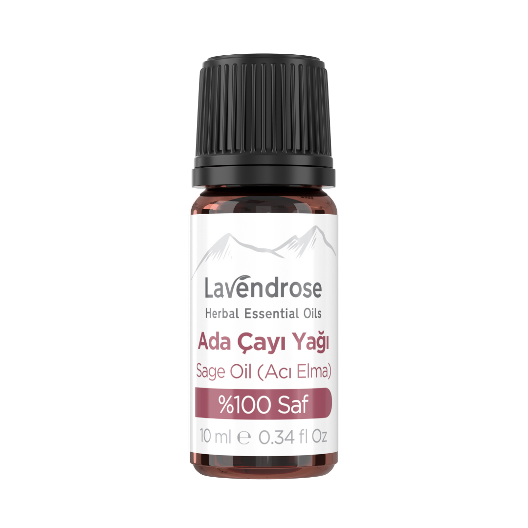 Adaçayı Uçucu Yağı | %100 Saf - Sage Oil - Salvia Officinalis - Acı Elma Yağı