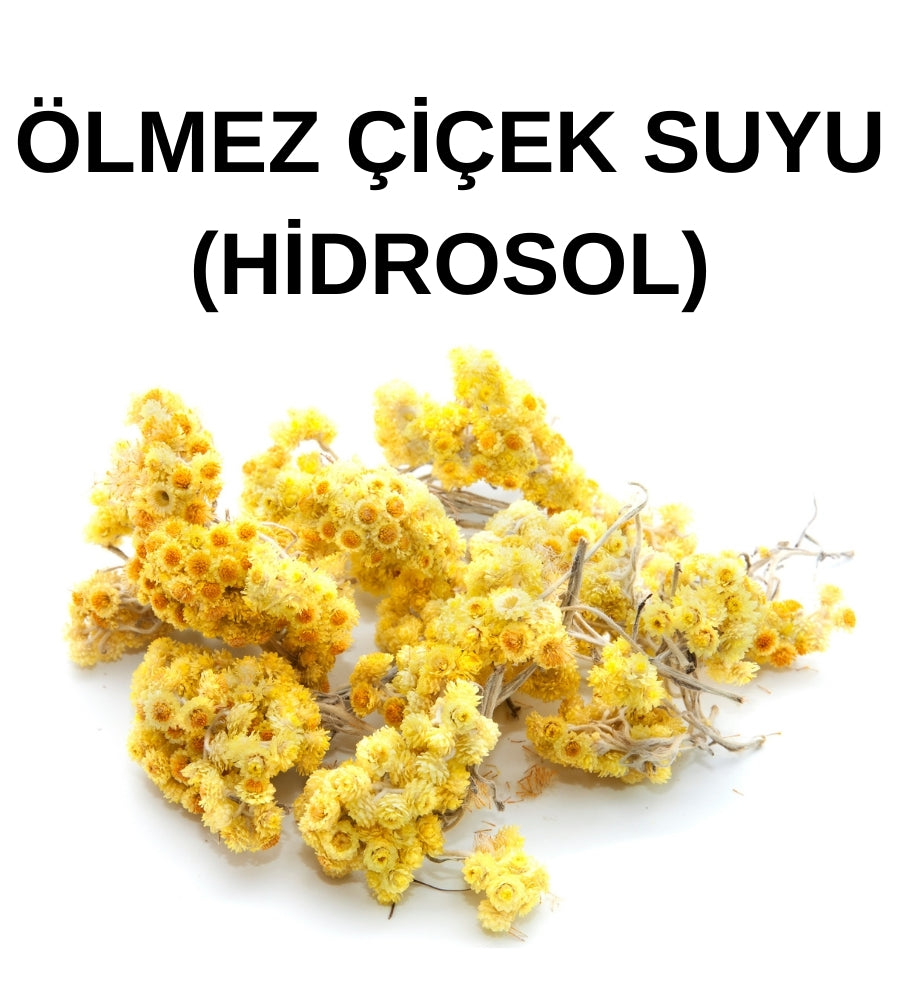Ölmez Çiçek Hidrosolü – (Altınotu Hidrosolü) immortelle Hydrosol – Helichrysum İtalicum