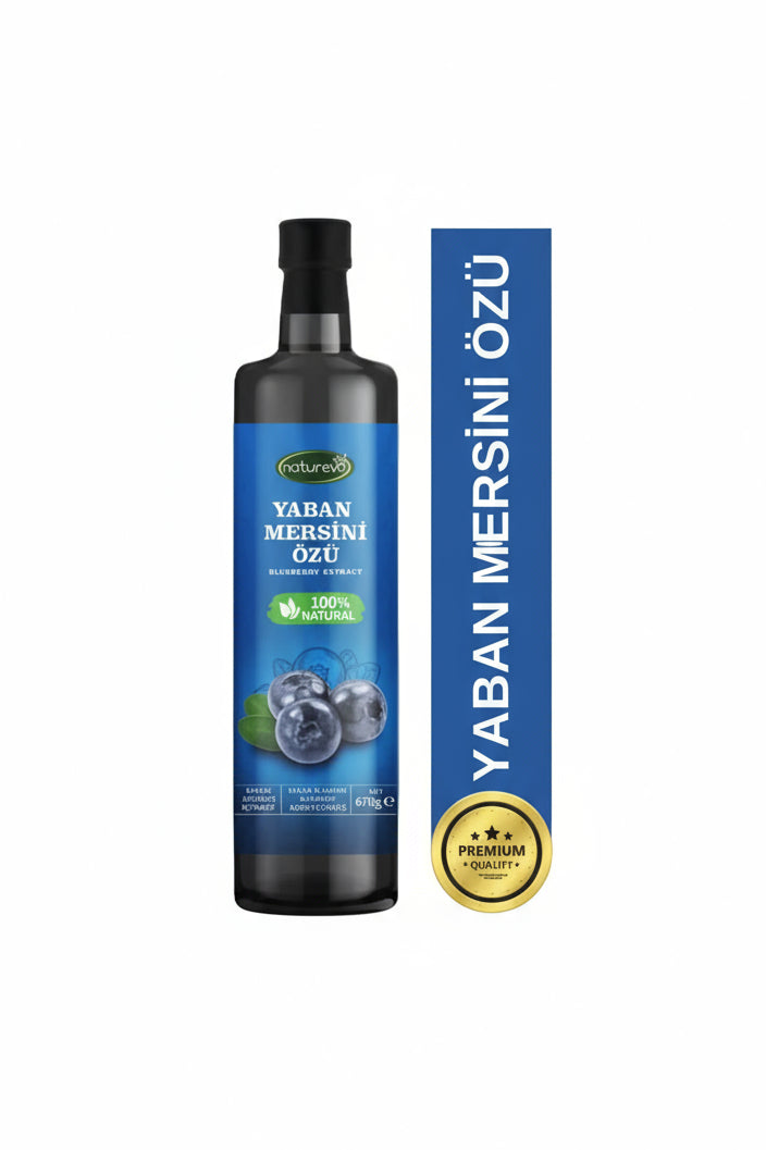 Yaban Mersini Özü Şeker İlavesiz 670 GR | Blueberry Extract No Sugar Added - %100 Doğal