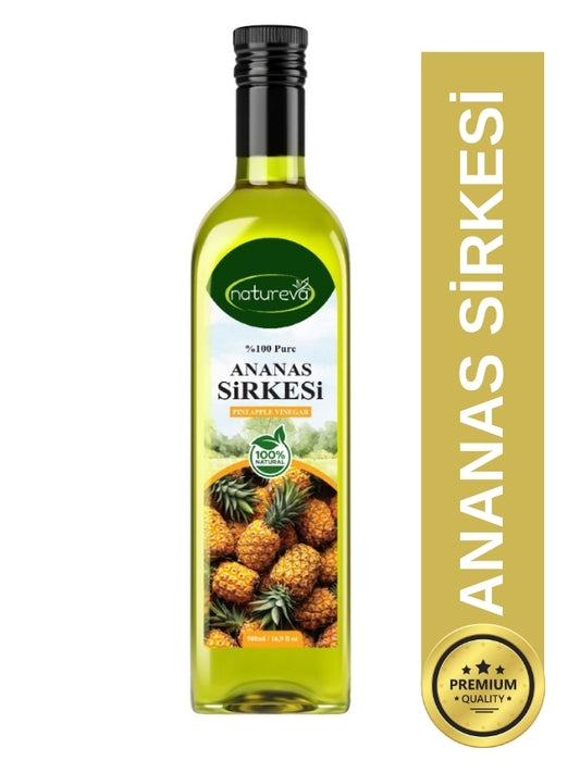 Ananas Sirkesi 500 ML Doğal Fermente | Pineapple Vinegar