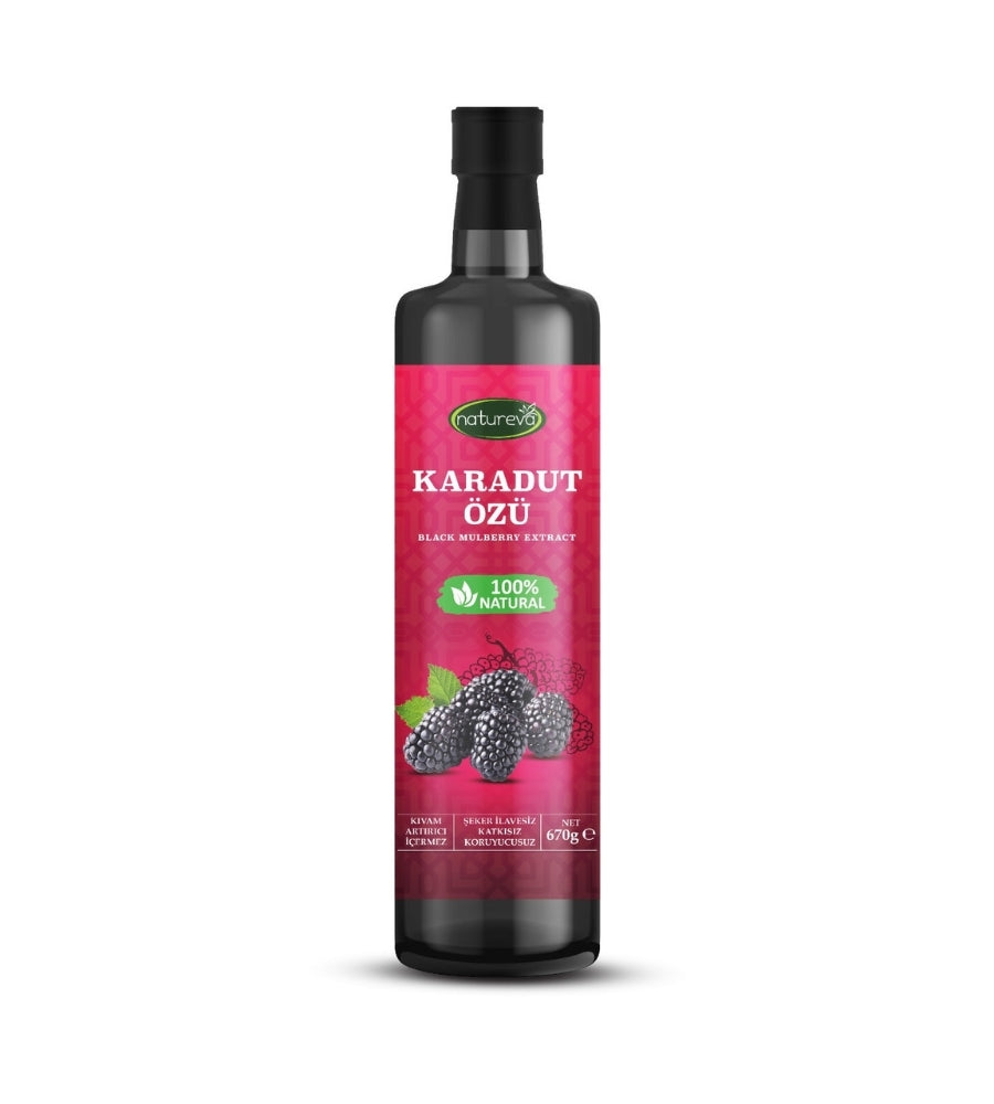 Karadut Özü Şeker ilavesiz 670 GR | Black Mulberry Extract No Sugar Added - %100 Doğal