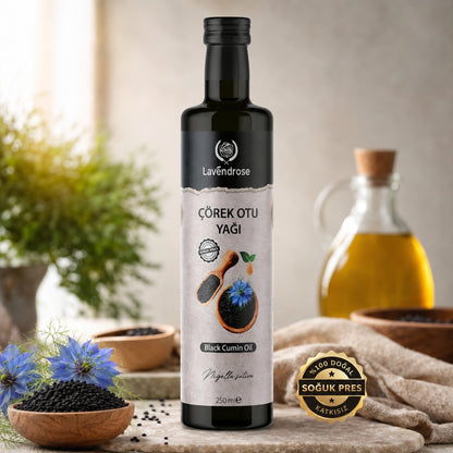 Çörek Otu Yağı 250 ML %100 Saf | Soğuk Sıkım - Cold Press