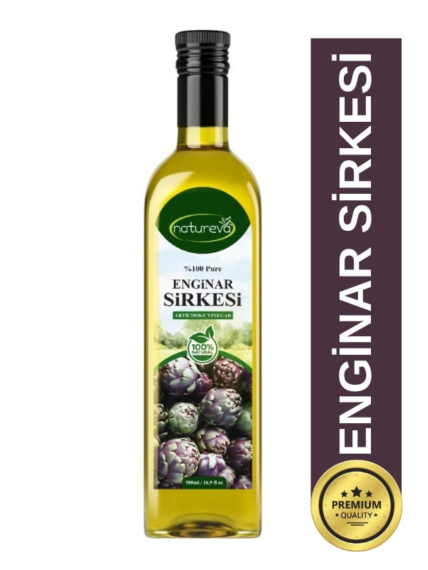 Enginar Sirkesi 500 ML %100 Doğal Fermente | Artichoke Vinegar