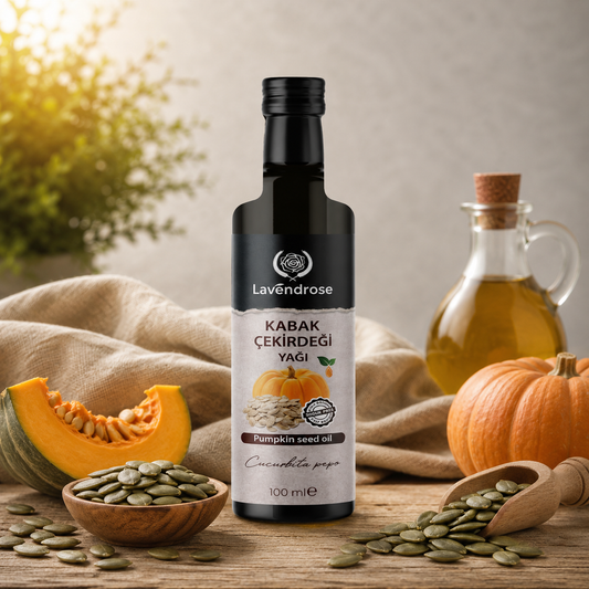 Kabak Çekirdeği Yağı 100 ML %100 Saf | Pumpkin Seed Oil - Soğuk Sıkım