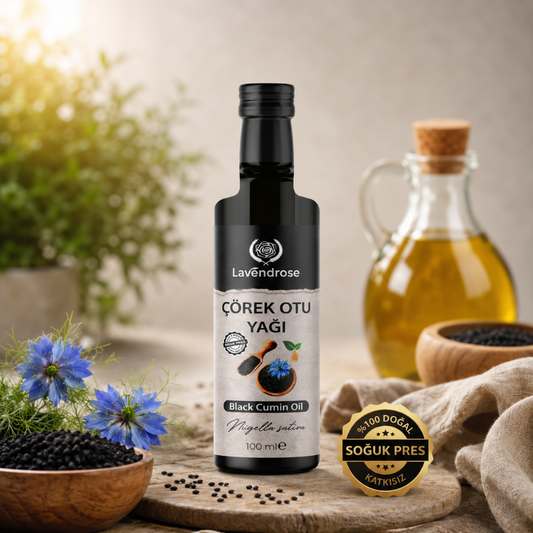 Çörekotu Yağı Soğuk Sıkım 100 ML | Black Cumin Oil - Cold Press - Bağışıklık Güçlendirici