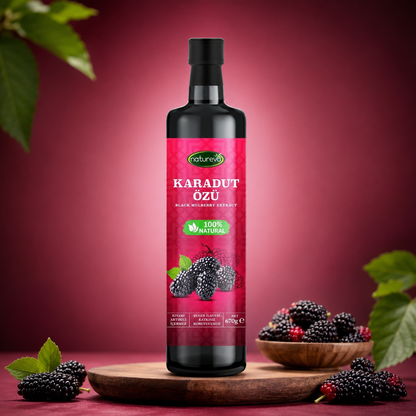 Karadut Özü 670 GR | Tatlandırıcısız - Black Mulberry Extract - %100 Doğal