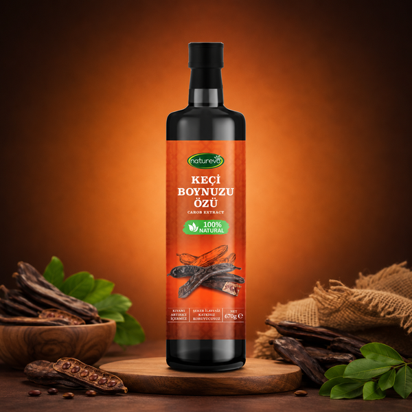 Keçiboynuzu Özü 670 gr | Tatlandırıcısız - Organik Öz - Vitamin & Mineral