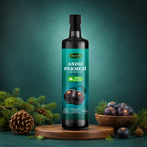 Andız Pekmezi Şeker ilavesiz 670 GR | Andız Molasses No Added Sugar - %100 doğal