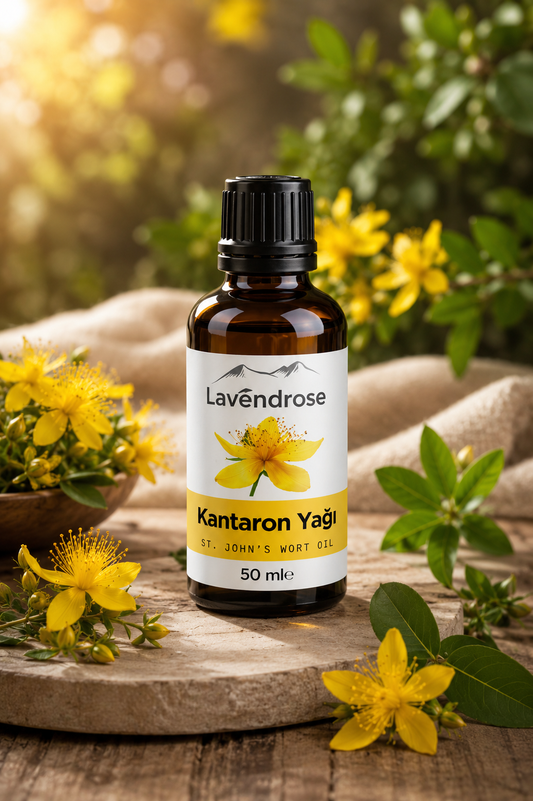 Sarı Kantaron Çiçeği Yağı 50 ML | St. John’s Wort - Hypericum Perforatum Oil - Maserasyon