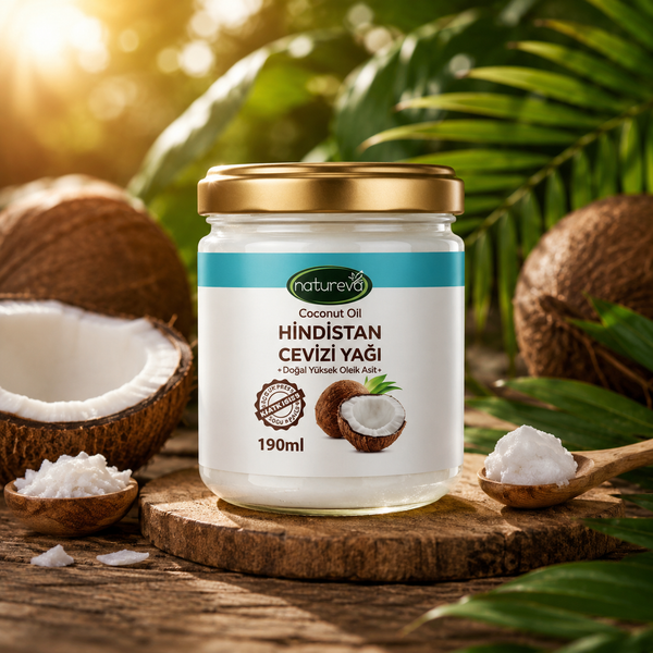 Hindistan Cevizi Yağı 190 ML | Coconut Oil - Soğuk Sıkım
