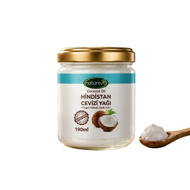 Hindistan Cevizi Yağı 190 ML | Coconut Oil - Soğuk Sıkım