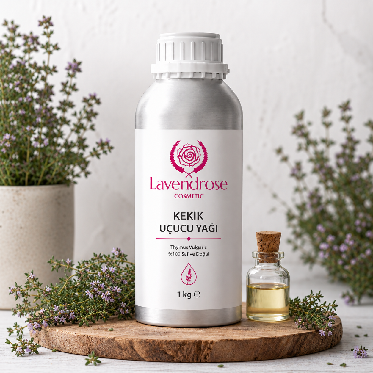 Kekik Yağı | Doğal ve Saf Uçucu Yağ – Thyme Oil – Origanum Onites - Distile Uçucu Toptan Yağ