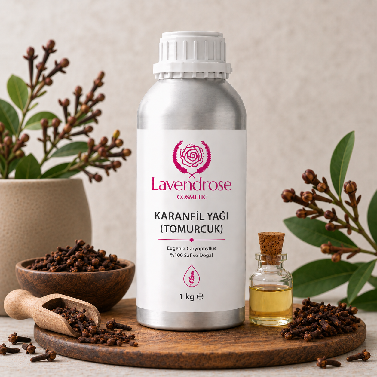 Karanfil Yağı | (Tomurcuk) - Clove Oil (Bud) - Eugenia Caryophyllata -Distile Uçucu Toptan Yağ