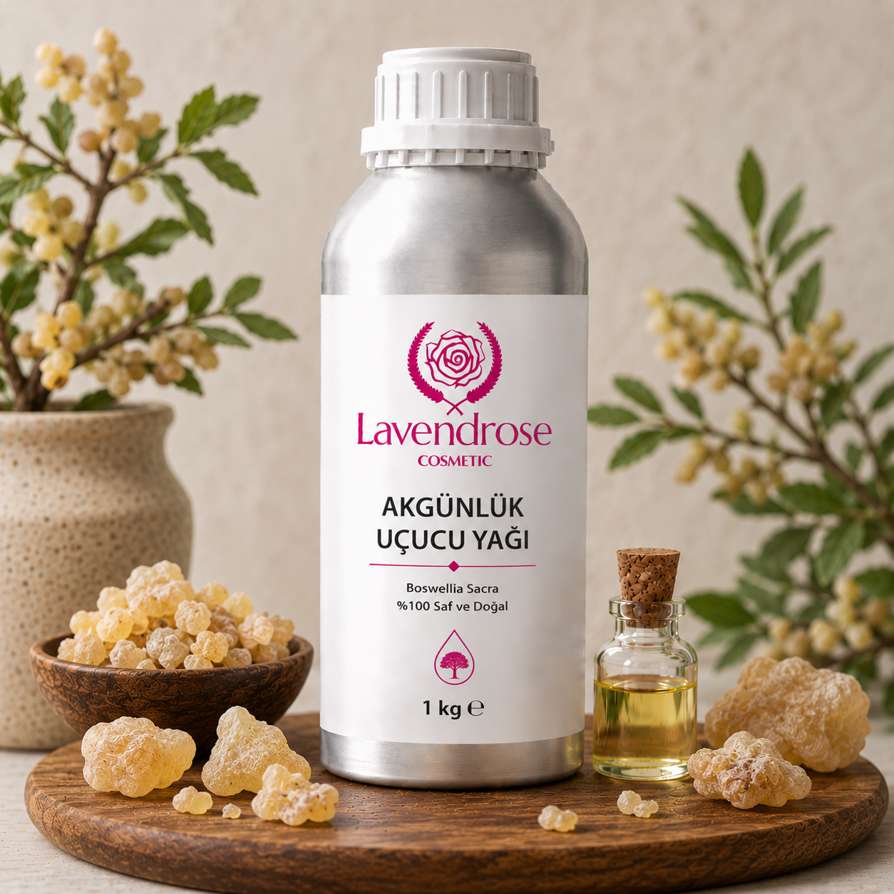 Akgünlük Yağı – Frankincense Oil Boswelia Serrata - Distile Uçucu Toptan Yağ