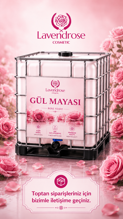 Gül Mayası Suyu Rose Hydrosol – Rosa Damascena Flower Water