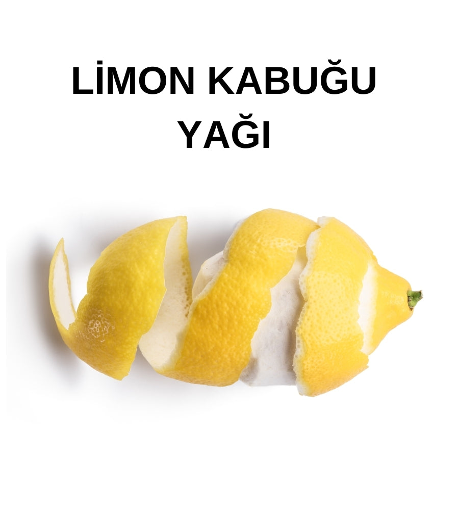 Limon Kabuğu Yağı | Lemon Peel Oil - Citrus Limon Peel Oil - Soğuk Sıkım Toptan Yağ