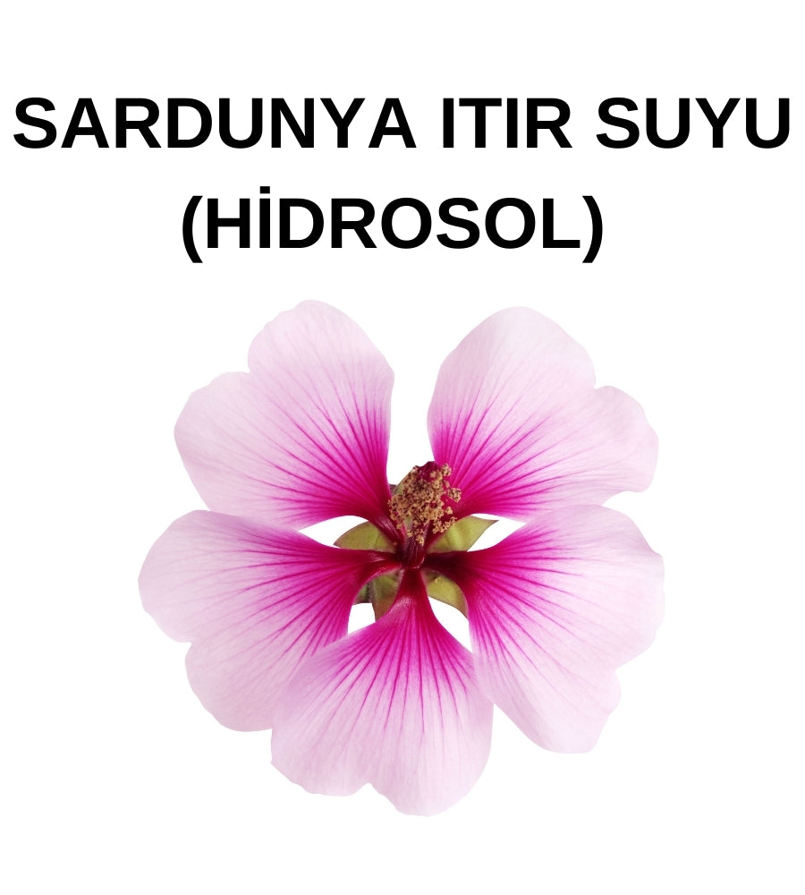 Sardunya (Itır) Hidrosolü (Yağ Altı) Pelargonium Graveolens Flower Water