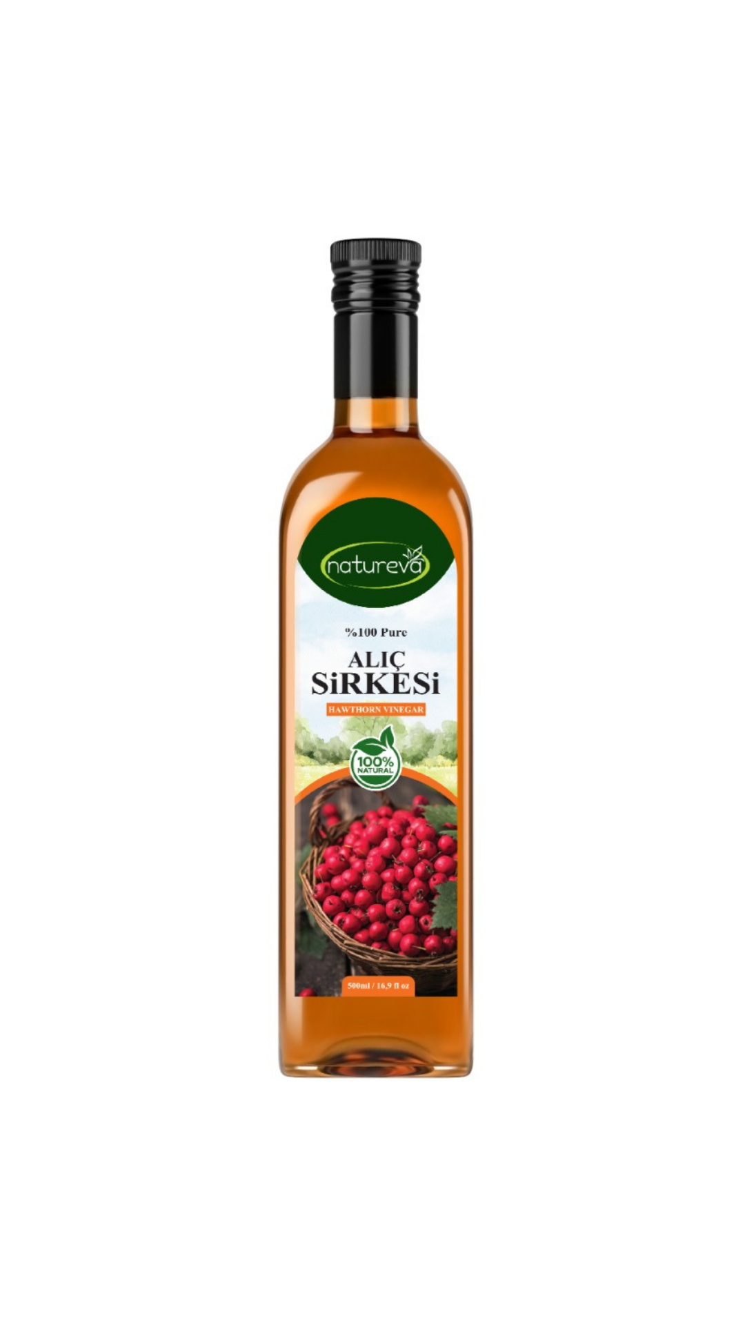 Alıç Sirkesi 500 ML | Doğal Fermente - Hawthorn Vinegar