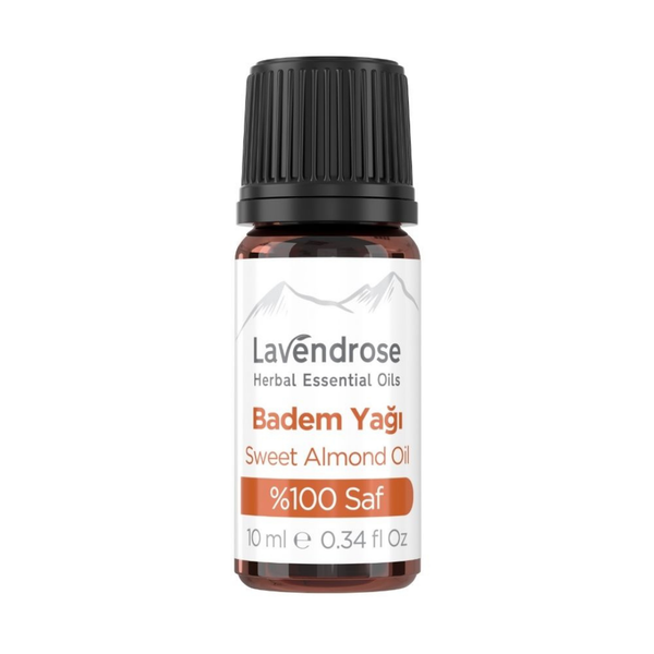 Tatlı Badem Yağı 10 ML | Sweet Almond Carrier Oil - Prunus Amygdalus Dulcis