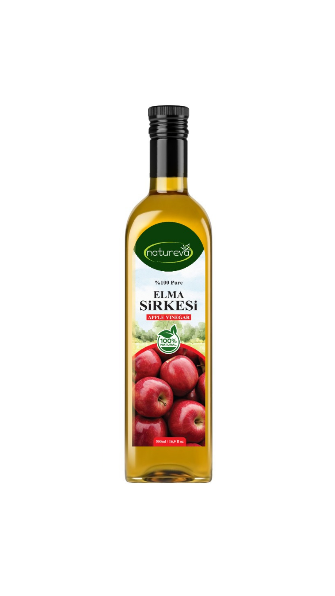 Elma Sirkesi 500 ML | Doğal Fermente - Apple Cider Vinegar