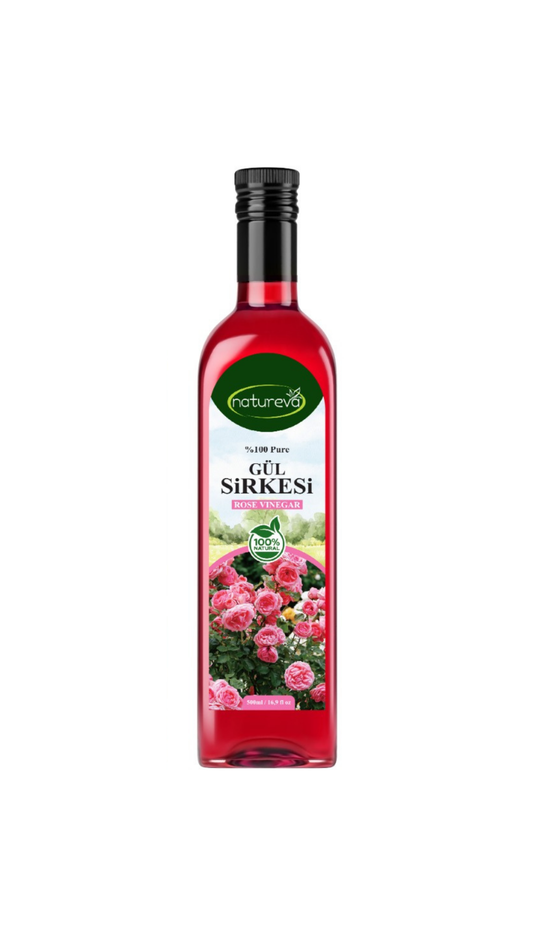Gül Sirkesi 500 ML Doğal Fermente | Rose Vinegar - Bağışıklık Güçlendirici